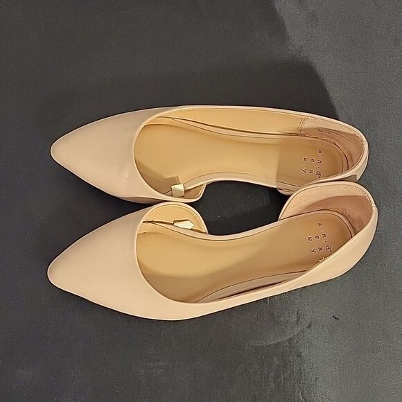 A.NEW. DAY POINTED TOE SLIP-ON D'ORSAY WOMEN"S FLAT SHOE - Picture 7 of 14